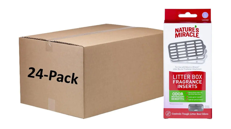 Natures Miracle Litter Box Fragrance Inserts Contains 3 Fragrance Insert Refills for Cat Litter Box Air Freshner