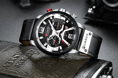 CURREN 8329 Men's Waterproof Multifunction Watch