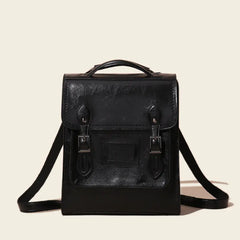 Genuine Leather Women's Fashion Bag in Oil Wax Finish