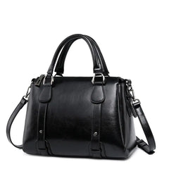 Fashionable Cowhide Leather Shoulder Handbags for Women