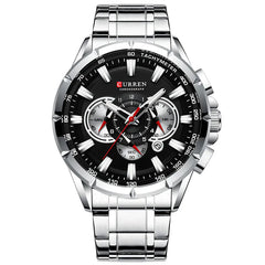 Curren 8363 Men's Multifunctional Waterproof Watch