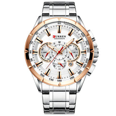 Curren 8363 Men's Multifunctional Waterproof Watch