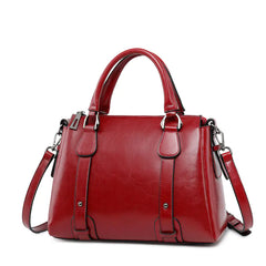Fashionable Cowhide Leather Shoulder Handbags for Women