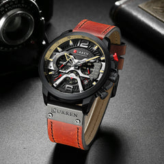 CURREN 8329 Men's Waterproof Multifunction Watch