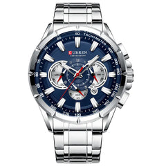 Curren 8363 Men's Multifunctional Waterproof Watch