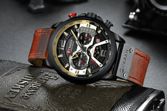 CURREN 8329 Men's Waterproof Multifunction Watch